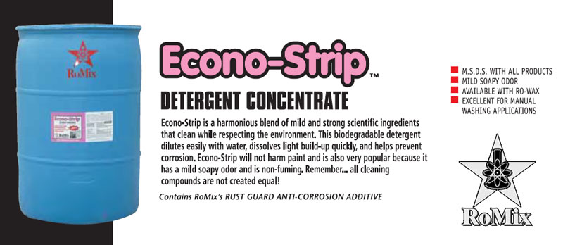 RoMix Econo-Strip Truck Wash Detergent Concentrate with Rust Guard